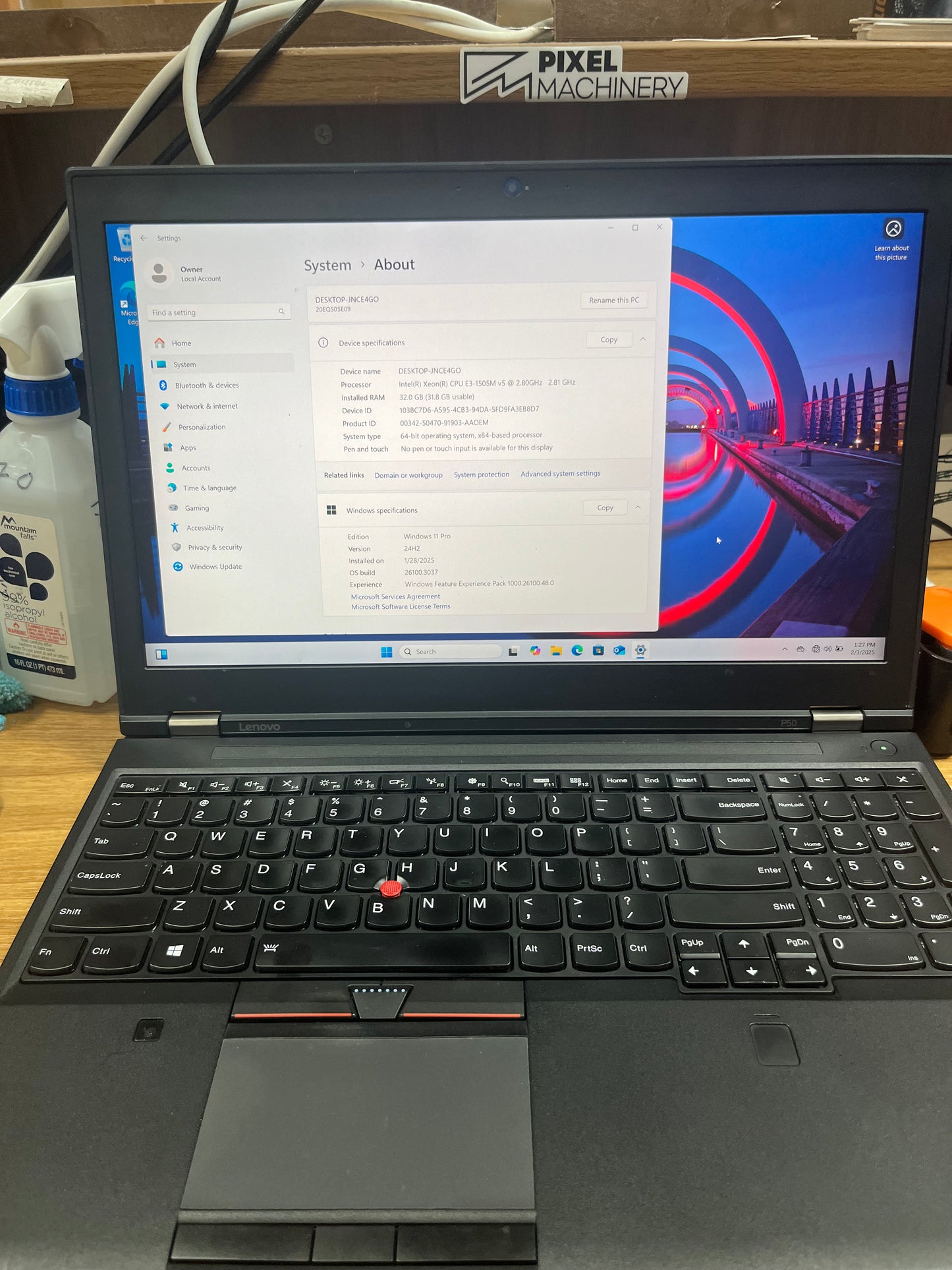 Lenovo ThinkPad P50